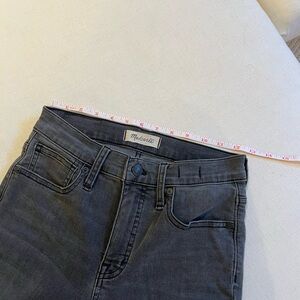 Madewell 9” Mid-Rise Skinny Women's Gray Jeans